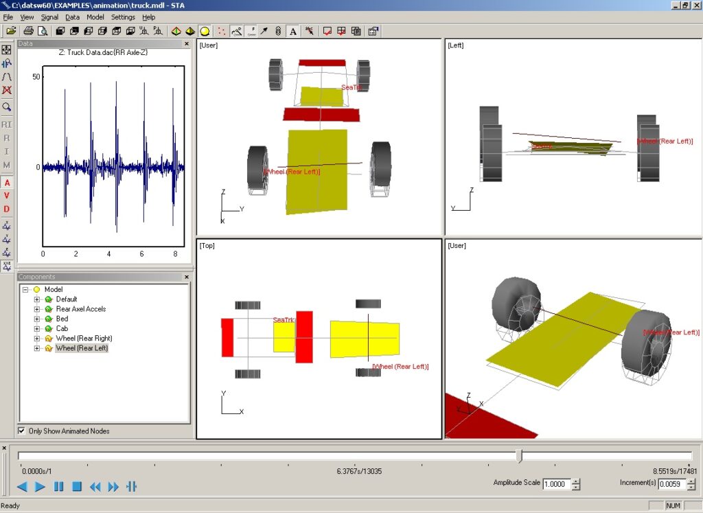 Example ODS - a simple but powerful vibration measurement technique